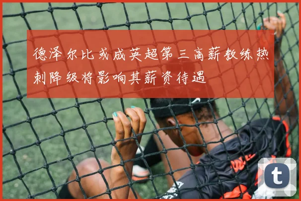 德泽尔比或成英超第三高薪教练热刺降级将影响其薪资待遇